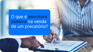 Documentos sobre mesa, ilustrando uma escritura pública