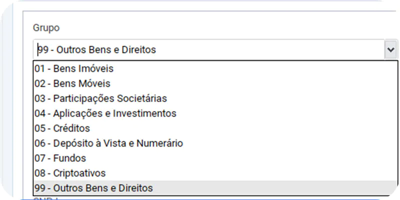Captura de tela mostrando como declarar precatórios no Imposto de Renda 2026