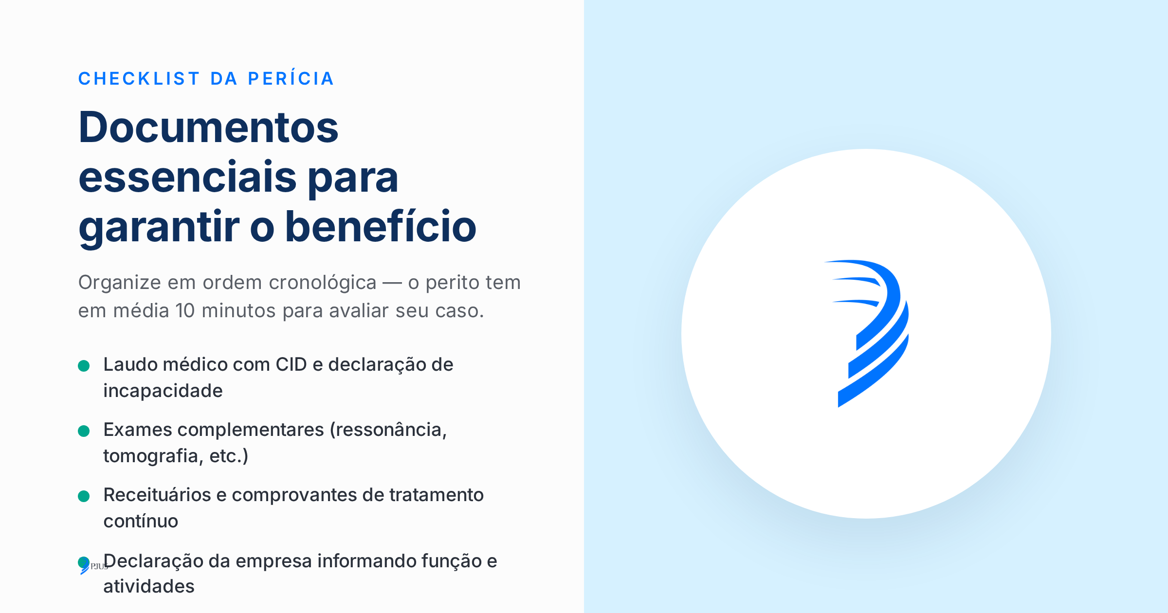Checklist de documentos para garantir que o INSS paga o tempo de espera pela perícia: laudo com CID, exames, comprovantes e declaração do empregador.